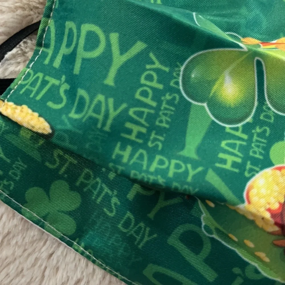 New St. Patrick’s Day face mask